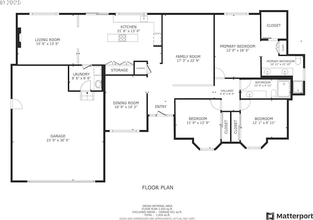 209 Mcnary Estates Dr N, Keizer, OR 97303 - view of room layout