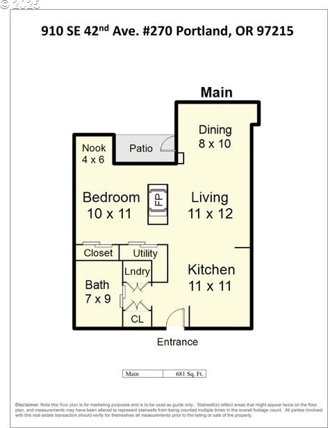 view of layout