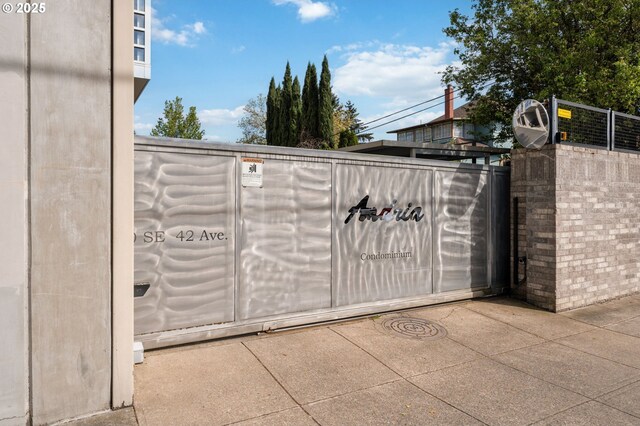 view of gate