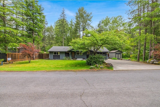 22260 E Wild Fern Ln, Brightwood, OR 97011 - view of front of property with driveway