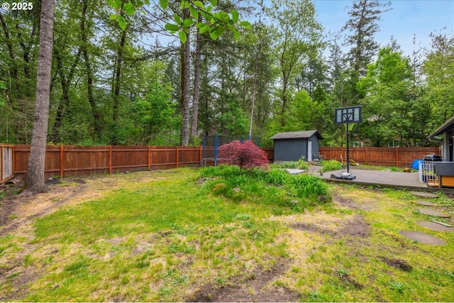 22260 E Wild Fern Ln, Brightwood, OR 97011 - view of yard featuring a deck