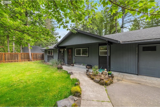 22260 E Wild Fern Ln, Brightwood, OR 97011 - view of front facade with a shingled roof, concrete driveway, and an attached garage