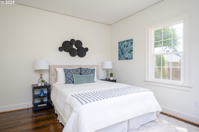 7327 N Washburne Ave, Portland, OR 97217 - bedroom featuring wood finished floors and baseboards