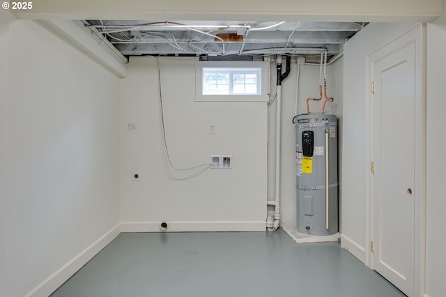 7327 N Washburne Ave, Portland, OR 97217 - below grade area featuring water heater