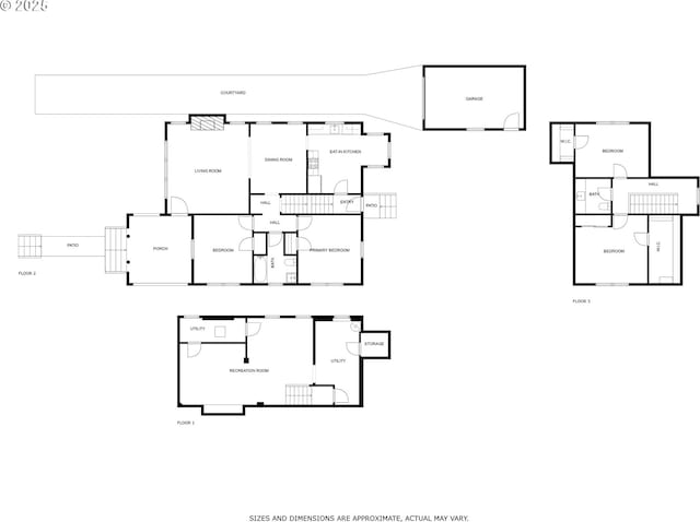 7327 N Washburne Ave, Portland, OR 97217 - floor plan / room layout