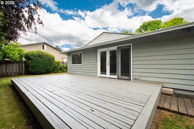 4603 SE 16th Ct, Gresham, OR 97080 - deck featuring french doors