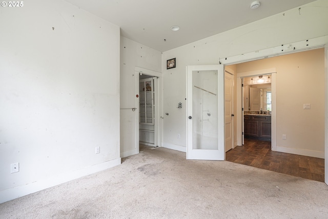 39665 SE Rude Rd, Sandy, OR 97055 - unfurnished bedroom with carpet, baseboards, and ensuite bathroom