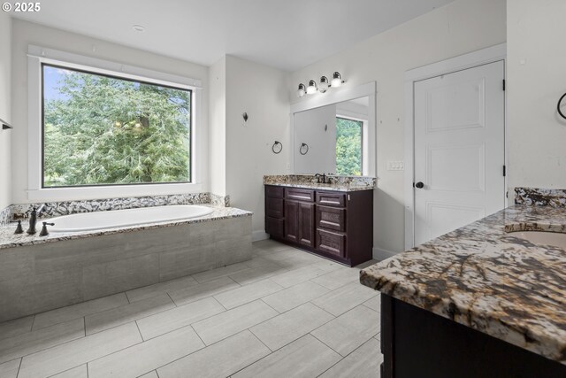 39665 SE Rude Rd, Sandy, OR 97055 - full bathroom with vanity and a bath