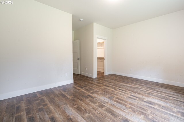 39665 SE Rude Rd, Sandy, OR 97055 - spare room with wood finished floors, baseboards, and a smoke detector