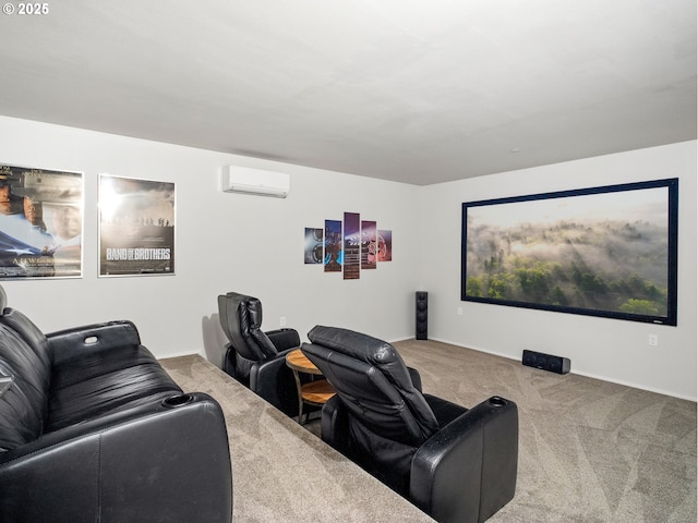13848 SE Diamond Ridge Rd, Happy Valley, OR 97086 - carpeted cinema room with a wall mounted AC