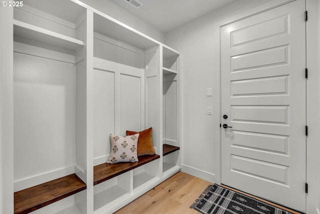 3800 W 2nd St, Washougal, WA 98671 - mudroom with light wood finished floors and baseboards