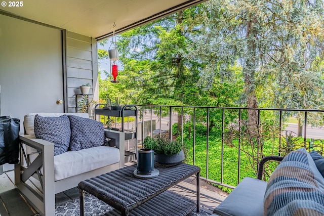 6745 SW Scholls Ferry Rd Unit 10, Beaverton, OR 97008 - balcony with outdoor lounge area