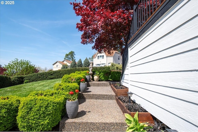view of yard