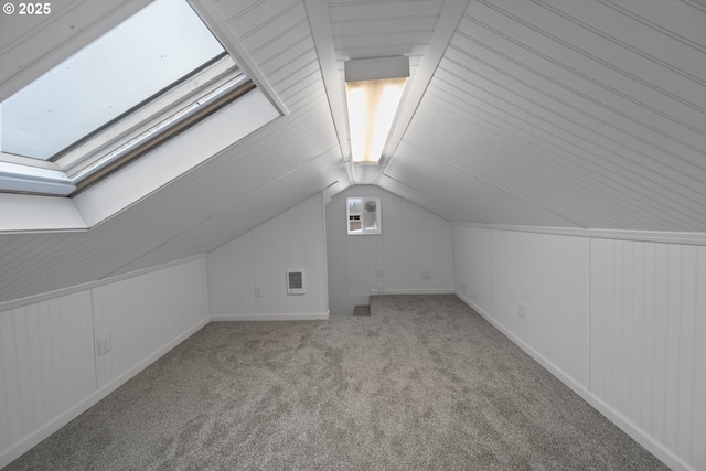 276 S 21st St, Reedsport, OR 97467 - bonus room featuring carpet flooring, lofted ceiling, and a skylight