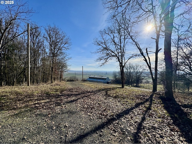 view of road