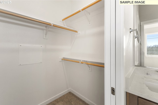 1201 NE Emerald Dr, Hermiston, OR 97838 - walk in closet featuring carpet