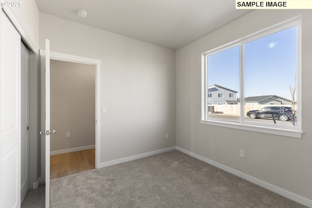 1201 NE Emerald Dr, Hermiston, OR 97838 - unfurnished bedroom with carpet and a closet