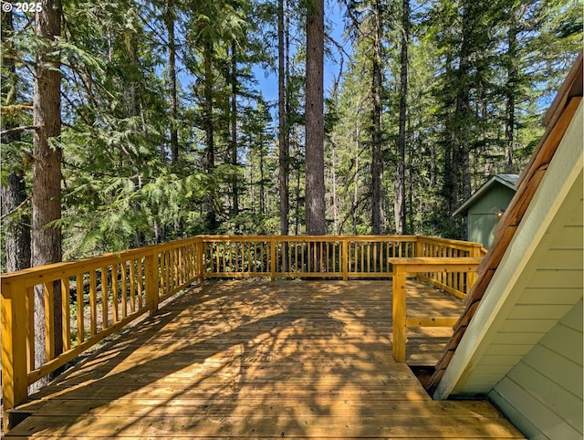 75887 E Rd 28, Rhododendron, OR 97049 - view of deck