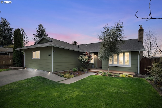 2565 SW 211th Ct, Beaverton, OR 97003 - single story home featuring a chimney and roof with shingles