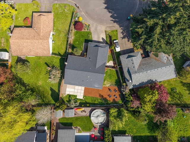 drone / aerial view