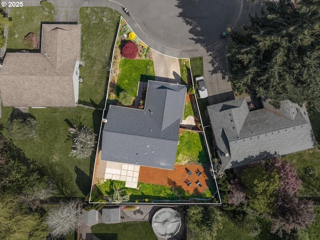 drone / aerial view