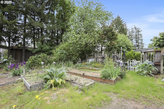 17445 S Beckman Rd, Oregon City, OR 97045 - view of yard with a vegetable garden