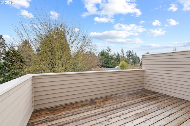 7408 SW Capitol Hwy, Portland, OR 97219 - view of wooden deck