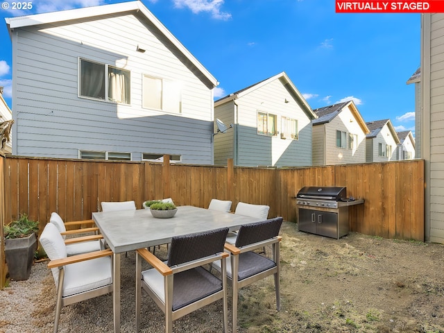 view of patio / terrace with grilling area