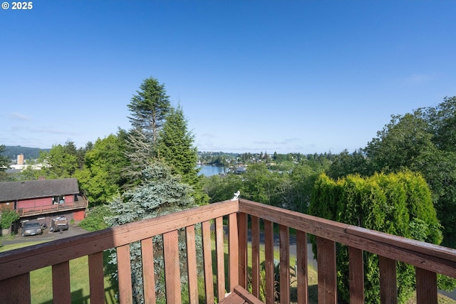 760 H St, Coos Bay, OR 97420 - view of wooden deck