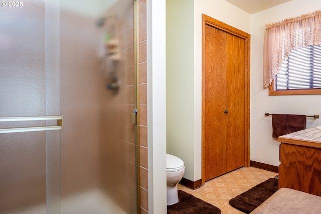 11560 SE 108th Ave, Happy Valley, OR 97086 - full bath featuring a shower stall, tile patterned floors, and vanity