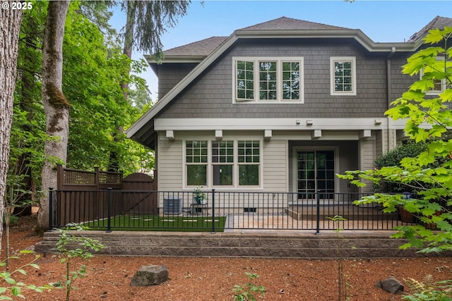 4661 Trillium, Woods, Lake Oswego, OR 97035 - back of property featuring a gate