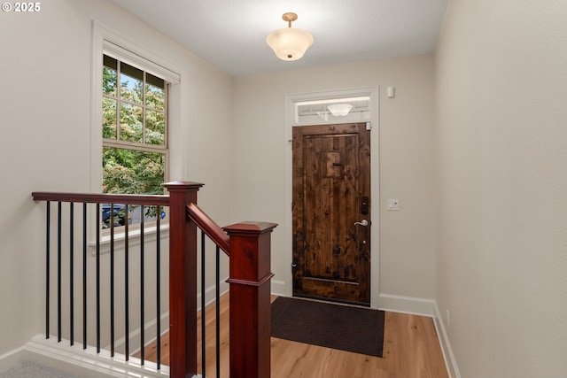 4661 Trillium, Woods, Lake Oswego, OR 97035 - foyer entrance featuring wood finished floors and baseboards