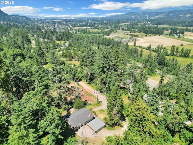 8157 S A St, Springfield, OR 97478 - bird's eye view of a mountain backdrop