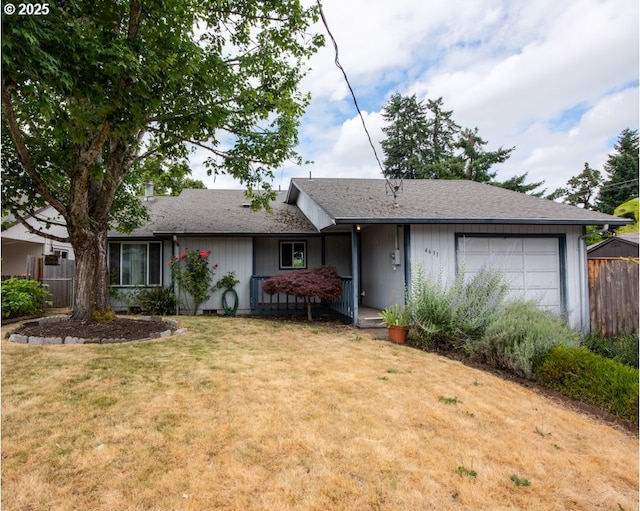 4631 Daisy St, Springfield, OR 97478 - ranch-style house featuring a garage
