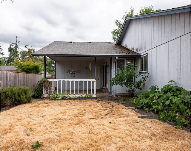 4631 Daisy St, Springfield, OR 97478 - back of house featuring covered porch