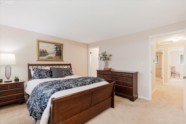 8740 SW Bomar Ct, Portland, OR 97223 - bedroom featuring light carpet and baseboards
