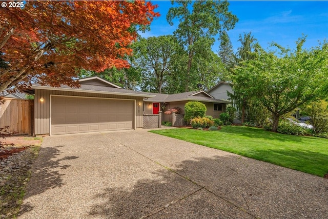 8740 SW Bomar Ct, Portland, OR 97223 - ranch-style home with a garage and concrete driveway