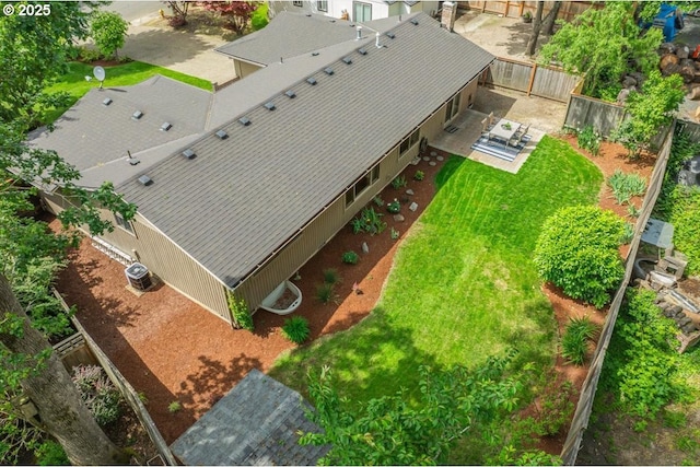 8740 SW Bomar Ct, Portland, OR 97223 - view from above of property