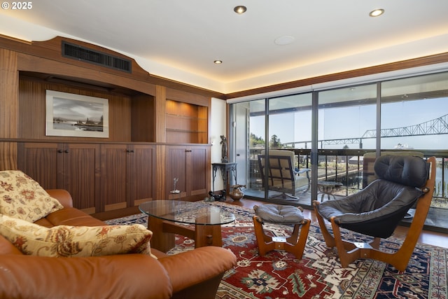 1 3rd St Unit 501, Astoria, OR 97103 - living room with recessed lighting