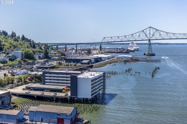 1 3rd St Unit 501, Astoria, OR 97103 - water view featuring a notable bridge