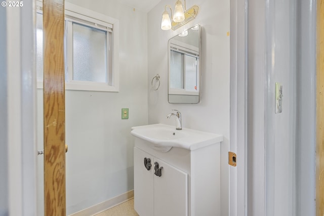 2691 Country Ln, Eugene, OR 97401 - bathroom featuring vanity and baseboards
