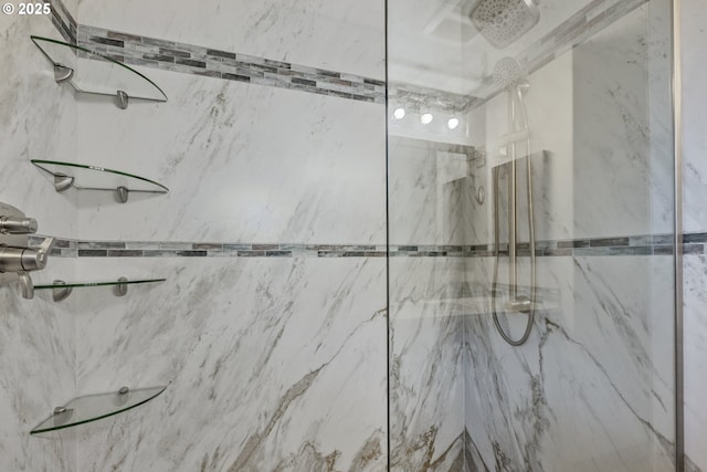 2691 Country Ln, Eugene, OR 97401 - full bath featuring a marble finish shower