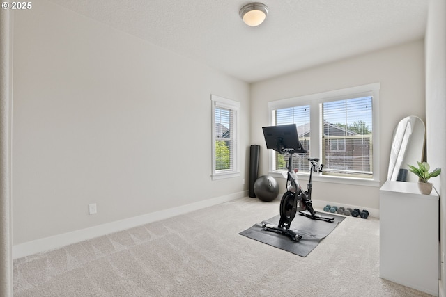 16943 SW Snowdale St, Beaverton, OR 97007 - workout area with carpet floors and baseboards