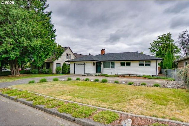 2919 SE 3rd Ave, Camas, WA 98607 - view of front of property featuring an attached garage, driveway, and a chimney