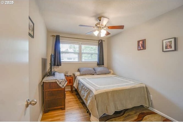 2919 SE 3rd Ave, Camas, WA 98607 - bedroom featuring wood finished floors and a ceiling fan