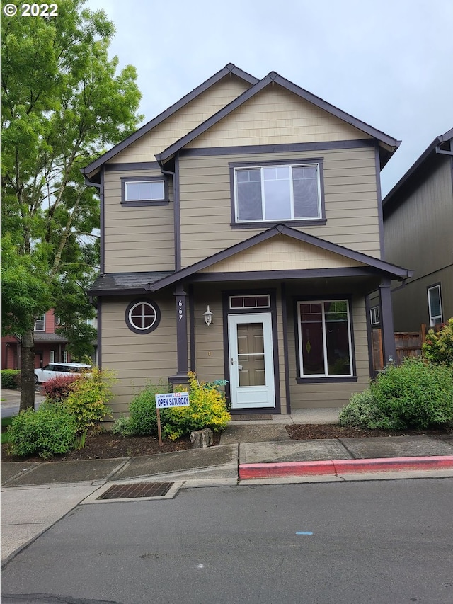 667 SE 5th Ave, Hillsboro, OR 97123 - traditional home featuring covered porch