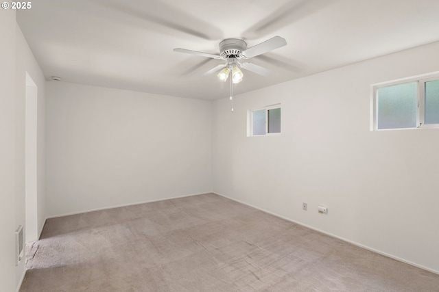 7940 SE 75th Pl, Portland, OR 97206 - carpeted spare room featuring healthy amount of natural light and ceiling fan