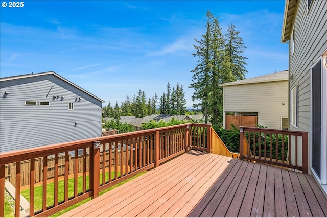 2025 De Vries Way W, Linn, OR 97068 - view of wooden deck