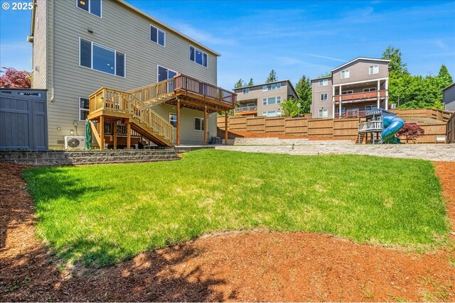 2025 De Vries Way W, Linn, OR 97068 - back of property featuring stairs and a deck