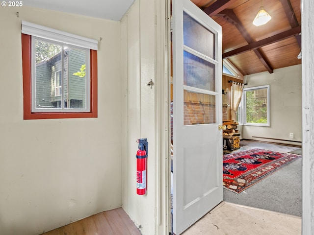 26647 E Welches Rd, Welches, OR 97067 - entrance to property with a baseboard heating unit